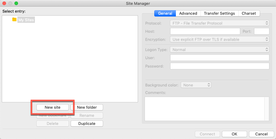 filezilla mac keyfile